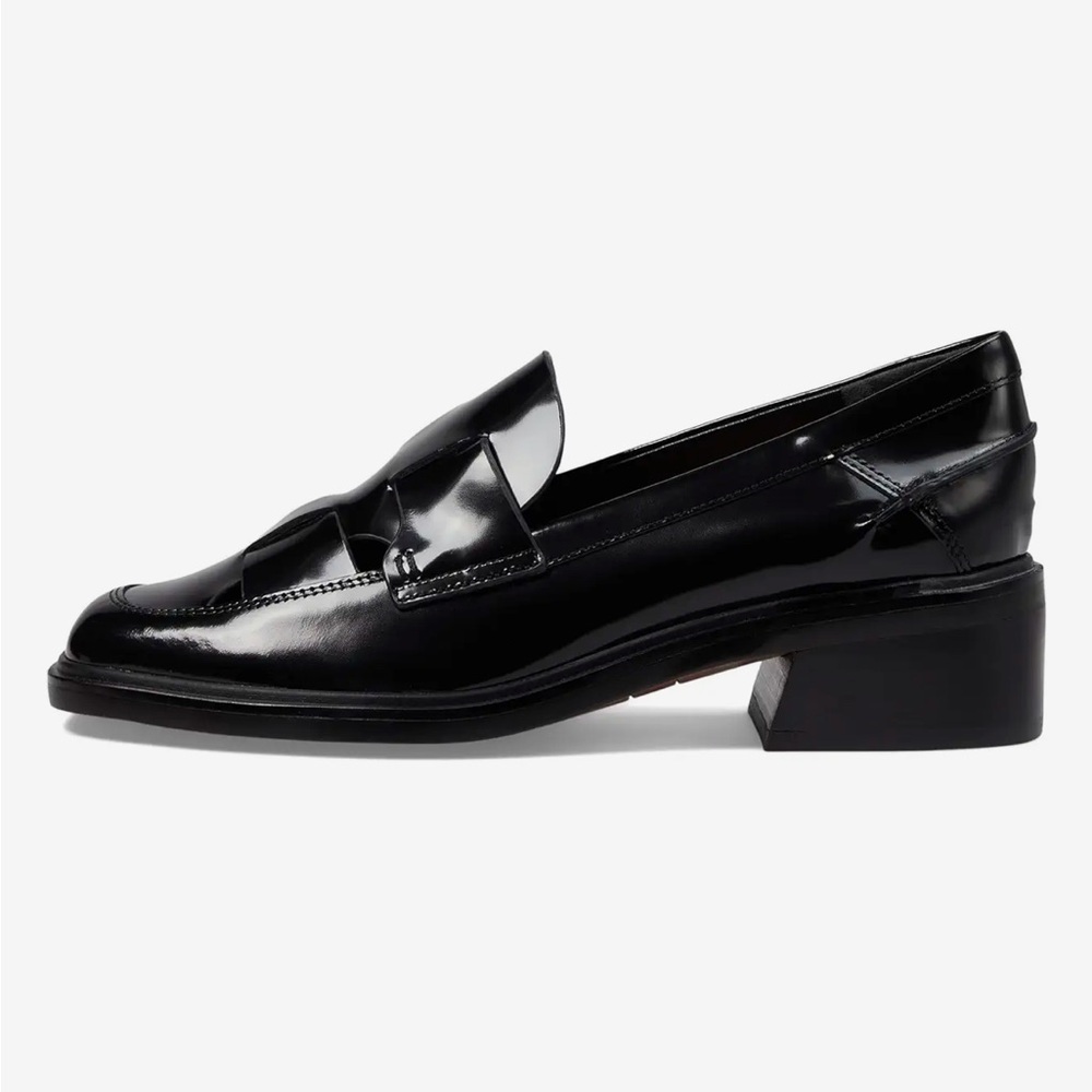 Like new Franco Sarto Gene CUT OUT Heeled Loafer Oxfords 🖤 - Picture 2 of 6